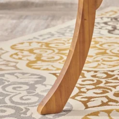 Hermosa 47" Round Acacia Wood Dining Table - Teak - Christopher Knight Home -Crosley Shop GUEST 41dbd234 29bc 4007 94a7 4885d14a2d5e