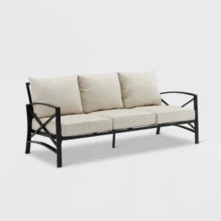Kaplan Outdoor Metal Sofa Oil Rubbed Bronze With Cushions - Crosley 25 Kaplan Outdoor Metal Sofa Oil Rubbed Bronze With Cushions - Crosley -Crosley Shop GUEST 42a08b20 2236 412a b84a 0725e27278ee