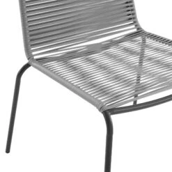 Fenton 4pk Outdoor Wicker Stackable Chairs - Gray - Crosley -Crosley Shop GUEST 42a1e45c 2822 4bb0 9ad8 c74caefe6dc0