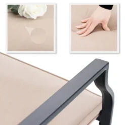 5pc Outdoor Set With Swivel Chairs & 34" Propane Fire Pit Table - Captiva Designs -Crosley Shop GUEST 4721087b ea71 4423 ba4a 87a25190c7a1