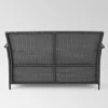 St. Lucia Wicker Loveseat - Gray - Christopher Knight Home -Crosley Shop GUEST 479d64ae d826 445b 8877 a641b3dc79fe