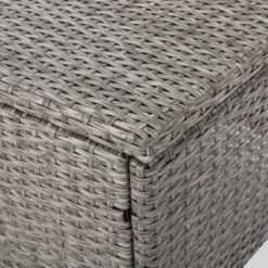 Puerta 8pc Wicker Chat Set - Black/Gray - Christopher Knight Home -Crosley Shop GUEST 4a020589 810f 4476 bcca 4b576d1d4edf