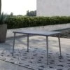 Novogratz April Steel Rectangular Indoor/Outdoor Dining Table -Crosley Shop GUEST 4a318f04 a80a 43cd 8550 222097324fa8