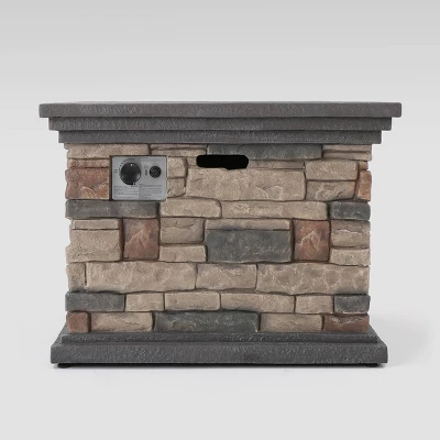 Ariel 5pc Wicker Rocking Chairs And Fire Pit Set - Dark Brown/Beige - Christopher Knight Home 7 Ariel 5pc Wicker Rocking Chairs And Fire Pit Set - Dark Brown/Beige - Christopher Knight Home - Image 5