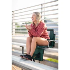 Stansport Folding Stadium Seat With Arms Green/Tan 17 Stansport Folding Stadium Seat With Arms Green/Tan -Crosley Shop GUEST 4ac09887 586a 4806 8da3 58f87197ace1