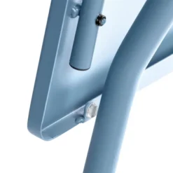 Lafuma Balcony II Colorblock Steel Compact Square Folding Multipurpose Accent Table For Outdoor Backyard Patios And Decks, Sky Blue -Crosley Shop GUEST 4bd962b0 518a 479f 81fd 4e272de938f6