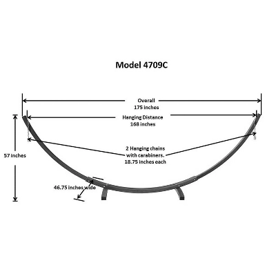 15 Foot Russian Pine Hardwood Arc Frame - Brown 4 15 Foot Russian Pine Hardwood Arc Frame - Brown - Image 2