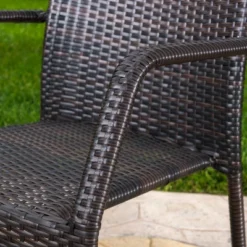 Alexandria 7pc Wicker Dining Set - Multibrown - Christopher Knight Home 7 Alexandria 7pc Wicker Dining Set - Multibrown - Christopher Knight Home -Crosley Shop GUEST 4fb002bb 5b61 4902 a460 855139d4631f