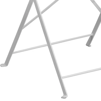 Flash Furniture Oia Commercial Grade 30" Round Indoor-Outdoor Steel Folding Patio Table 4 Flash Furniture Oia Commercial Grade 30" Round Indoor-Outdoor Steel Folding Patio Table - Image 2