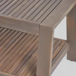 2pc Grenada Acacia Wood Patio Chat Set With Sunbrella Cushions Gray/Teal - Christopher Knight Home 10 2pc Grenada Acacia Wood Patio Chat Set With Sunbrella Cushions Gray/Teal - Christopher Knight Home -Crosley Shop GUEST 4fe18217 6047 4489 8e8a 5bd04a928c34