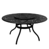 7pc Outdoor Dining Set With 59" Modern Ornate Mesh Aluminum Round Table & Checker Chairs - Black - Oakland Living 1 7pc Outdoor Dining Set With 59" Modern Ornate Mesh Aluminum Round Table & Checker Chairs - Black - Oakland Living -Crosley Shop GUEST 52121aec 1289 40c5 a8d3 5d90c4062dee