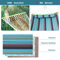 Costway Hammock Chair With Stand Heavy Duty Portable Carrying Bag Cushion Pillow RedBlue 19 Costway Hammock Chair With Stand Heavy Duty Portable Carrying Bag Cushion Pillow RedBlue -Crosley Shop GUEST 5432c417 1f8b 4319 b5a9 b8ca0fb3ae6d