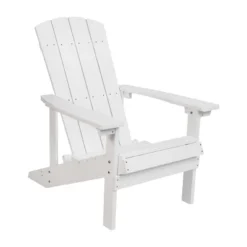 Emma And Oliver All-Weather Adirondack Chair In Faux Wood -Crosley Shop GUEST 551ff788 842d 4186 a3cf bf6848ecd1f5