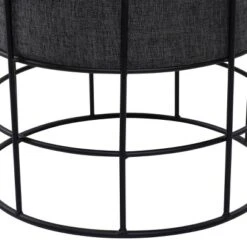 Metal Fabric Patio Garden Stool - Olivia & May 17 Metal Fabric Patio Garden Stool - Olivia & May -Crosley Shop GUEST 55962290 da72 4c30 b348 4168920e30af