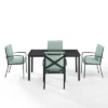 Kaplan 5pc Outdoor Dining Set With Arm Chairs Mist/Oil Rubbed Bronze - Crosley -Crosley Shop GUEST 55a172f2 2828 4bd3 9695 0accac493331