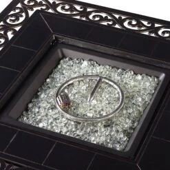 Oakland Living 5pc Deep Seating Swivel Aluminum Outdoor Patio Fire Pit Dining Set Copper -Crosley Shop GUEST 565837b8 6a1e 4a82 aca6 b99ce7091fbe