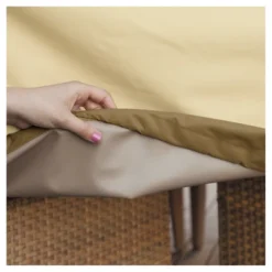 Veranda Square Patio Table And Chair Set Cover - Light Pebble - Classic Accessories -Crosley Shop GUEST 5682f58f 2947 4655 9bd1 d9b327f7655c 2