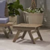 Sedona Acacia Wood Patio Side Table Gray - Christopher Knight Home -Crosley Shop GUEST 582dd1ba 4225 41a4 888a 2a015b4751e0