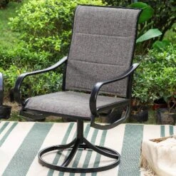5pc Patio Set With Square Table & Steel 360 Swivel Sling Arm Chairs - Captiva Designs -Crosley Shop GUEST 585bdcad a570 4cd0 8b8f a5c075c6d19c