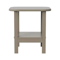 Flash Furniture Newport HDPE 2-Tier Adirondack Side Table - All-Weather - Indoor/Outdoor -Crosley Shop GUEST 590d1e27 f50d 4511 b15e 7bc78867d34e