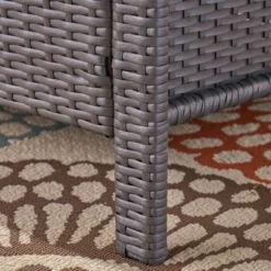 St. Lucia Wicker Loveseat - Gray - Christopher Knight Home 10 St. Lucia Wicker Loveseat - Gray - Christopher Knight Home -Crosley Shop GUEST 59a515a5 54a7 44e8 9d73 9865cc85bbd8