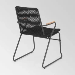 Moonstone 3pc Rope Weave Modern Chat Set - Black - Christopher Knight Home 11 Moonstone 3pc Rope Weave Modern Chat Set - Black - Christopher Knight Home -Crosley Shop GUEST 59cb02e4 9ce5 4f55 9f1d f44807cd985b