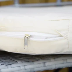 Outsunny 3-Piece Patio Rattan Chair And Table Furniture Set, Outdoor Bistro Set With Two Chairs And Coffee Table For Garden, Or Backyard -Crosley Shop GUEST 5b3dec6e a8f1 463a b4b1 b88812ea6624