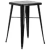 Flash Furniture Commercial Grade 23.75" Square Metal Indoor-Outdoor Bar Height Table 2 Flash Furniture Commercial Grade 23.75" Square Metal Indoor-Outdoor Bar Height Table -Crosley Shop GUEST 5d9d4726 ccb5 43c7 a0b4 e341c6bad530