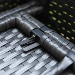 2pk Outdoor Rattan Ottomans With Cushions - Captiva Designs -Crosley Shop GUEST 5de614c9 48b1 4e3d 840f 6b55053d7e73