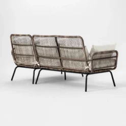 Latigo Patio Sectional Gray/Brown/Linen - Opalhouse™ -Crosley Shop GUEST 5eae43d8 5c64 4cc3 9138 f7a903fdf2b9