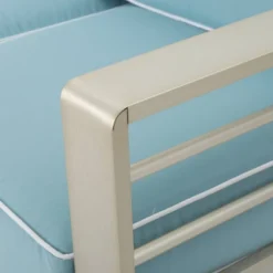 Cape Coral 2pc Aluminum Patio Loveseat & Coffee Table Set - Light Teal - Christopher Knight Home 13 Cape Coral 2pc Aluminum Patio Loveseat & Coffee Table Set - Light Teal - Christopher Knight Home -Crosley Shop GUEST 601963e6 efaf 4516 860c b21e34f2f1f0