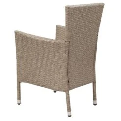 7pc Outdoor Wicker Dining Set With Cushions - Beige - GODEER -Crosley Shop GUEST 60a2ae37 8343 4187 baed 3f0874f01eb3