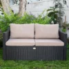 Barton 2 Person Madison Outdoor Patio Wicker Sofa Set Love Seat W/ Seat Cushion 2 Barton 2 Person Madison Outdoor Patio Wicker Sofa Set Love Seat W/ Seat Cushion -Crosley Shop GUEST 620990e5 1ad1 43ee bd75 675cc9742dba