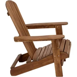 Teal Island Designs Cape Cod Natural Wood Adirondack Chair -Crosley Shop GUEST 64f6e23c 9090 4856 9a9e 83d9c66a1331