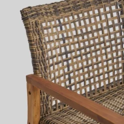 Hampton Wicker Loveseat - Natural/Gray - Christopher Knight Home 11 Hampton Wicker Loveseat - Natural/Gray - Christopher Knight Home -Crosley Shop GUEST 66231694 51a9 42ba b5ab f57434cdec1c 1