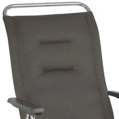 Lafuma Alu Cham Air Comfort Padded Adjustable Folding Outdoor Camping Mesh Sling Armchair Seat With High Ergonomic Backrest, Taupe -Crosley Shop GUEST 67692c23 aa4f 41ad a0af 8ef9d55348f9