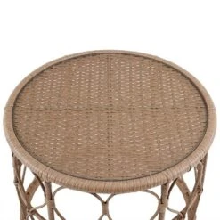 Juniper 2pc Outdoor Wicker Conversation Set With Loveseat & Coffee Table - Cream/Natural - Crosley 24 Juniper 2pc Outdoor Wicker Conversation Set With Loveseat & Coffee Table - Cream/Natural - Crosley -Crosley Shop GUEST 68725a51 709c 428d 8ff4 fb4ef20d79f7