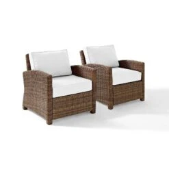 Bradenton 2pc Outdoor Wicker Armchair Set - Crosley -Crosley Shop GUEST 69227df5 062b 423c 89b1 ed80262473ff