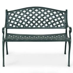 Costway 40'' Outdoor Antique Garden Bench Aluminum Frame Seats Chair Patio Garden Furni 18 Costway 40'' Outdoor Antique Garden Bench Aluminum Frame Seats Chair Patio Garden Furni -Crosley Shop GUEST 6af02865 c2d4 48a2 a778 efef2ad0dbd8