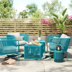 Fisher Patio Loveseat - Blue-Green - Project 62â„¢