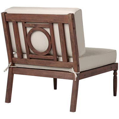 Teal Island Designs Napa Natural Dark Oil Acacia Modular 3-Seater 10 Teal Island Designs Napa Natural Dark Oil Acacia Modular 3-Seater - Image 8