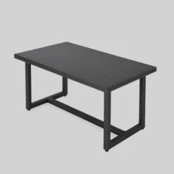 Santa Rosa Rectangle Wicker Dining Table - Christopher Knight Home -Crosley Shop GUEST 6f2d0dff 0740 40e2 abe4 194e0498fa75