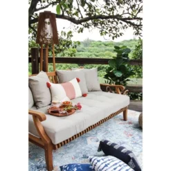 Mosko Teak Outdoor Daybed With Cushion - Cambridge Casual 20 Mosko Teak Outdoor Daybed With Cushion - Cambridge Casual -Crosley Shop GUEST 71d44eff f342 4562 88b9 a4f3d5a418bb