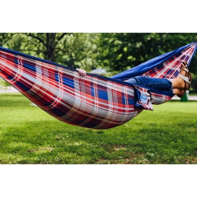 Equip 1 Person Travel Hammock - Plaid 4 Equip 1 Person Travel Hammock - Plaid - Image 2