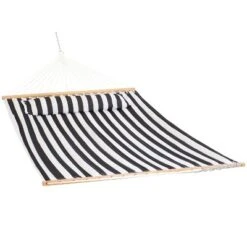 Sunnydaze Decor Sunnydaze Two-Person Quilted Fabric Hammock With Spreader Bars - 450 Lb Weight Capacity -Crosley Shop GUEST 74c45f54 37e3 4b0f b3fa bb6eec578dd7