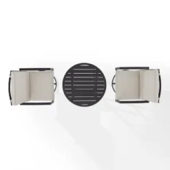 3pc Kaplan Outdoor Steel Bistro Set Oatmeal/Bronze - Crosley 17 3pc Kaplan Outdoor Steel Bistro Set Oatmeal/Bronze - Crosley -Crosley Shop GUEST 76eea9c4 0593 48c6 b0bf b859a5993b5b