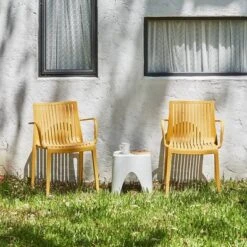 Milos 2pk Stackable Outdoor Arm Chairs - Lagoon 12 Milos 2pk Stackable Outdoor Arm Chairs - Lagoon -Crosley Shop GUEST 77f29fd6 aba1 4574 b371 07767f302544