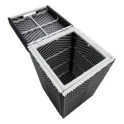 2pc Maksville Aluminum Patio Loveseat & Trash Can - MiBasics -Crosley Shop GUEST 787247df 6f69 4b26 a81d 2514eda8b202