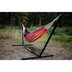 Stansport Cotton Blend Traveler Hammock 78" X 31" Red -Crosley Shop GUEST 7cabef2d 5800 4539 a08e ba348c76ec0f