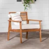 Saracina Home Mid-Century Modern Slatted Outdoor Acacia Arm Chair -Crosley Shop GUEST 7fd96680 b1ad 4f67 acf4 dd61f81a1ca2